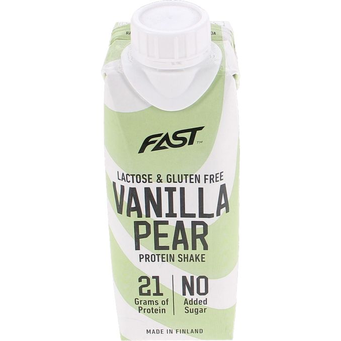 Fast 2 x Protein Shake Päron Vanilj