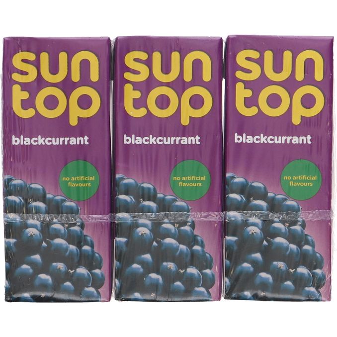Suntop Svartvinbärs Dryck 3-pack