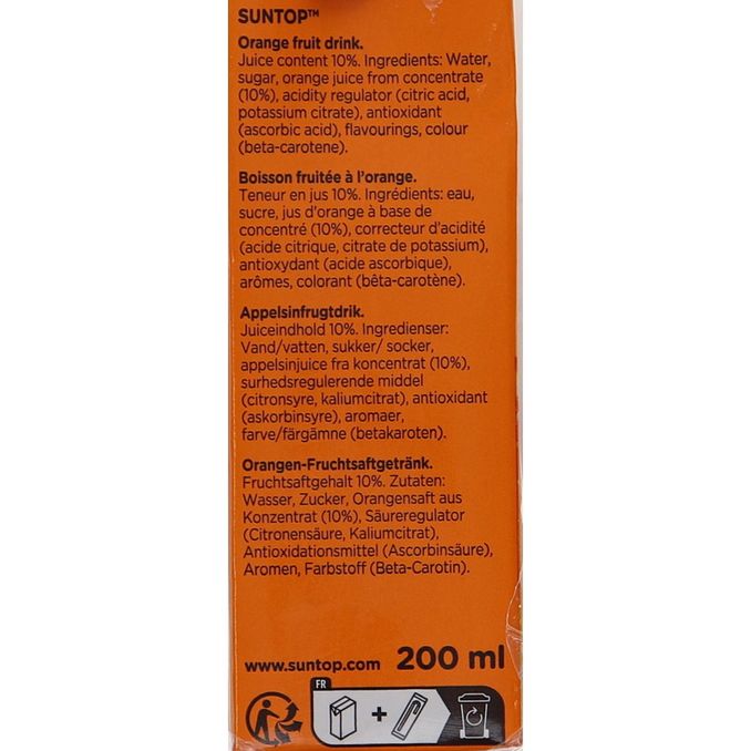 Suntop Apelsin Fruktdryck 3-pack