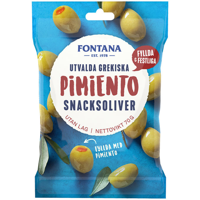 Fontana 3 x Oliver Snacks Pimiento