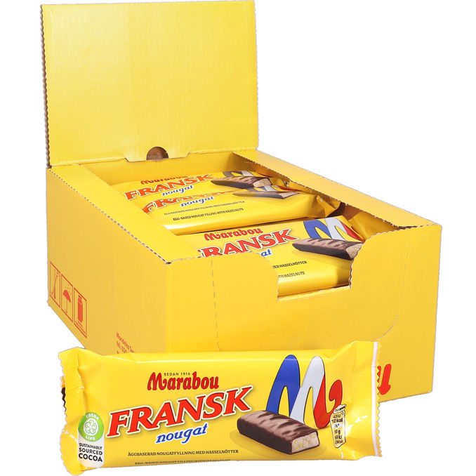 Marabou Fransk Nougat 24-pak