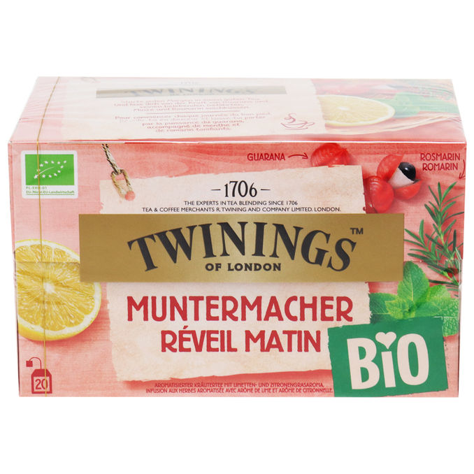 Twinings BIO Kräutertee Muntermacher