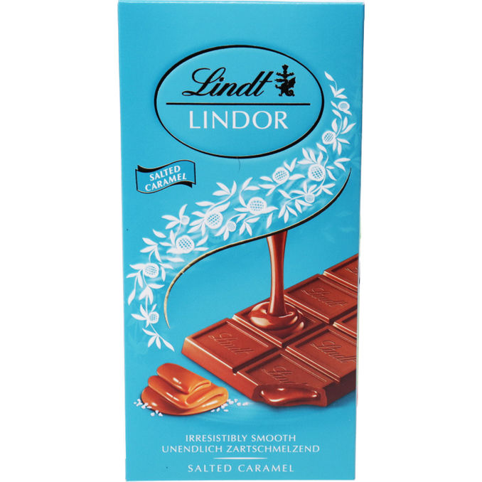 Lindt Schokolade Salted Caramel