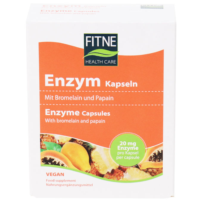 FITNE Enzym Kapseln, 60 Stück