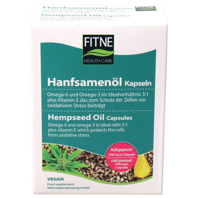 FITNE Hanfsamenöl Kapseln