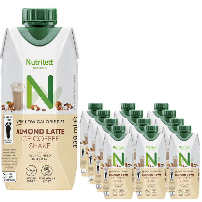 Nutrilett Ruokavalionkorvike Mantelilatte 12-pack