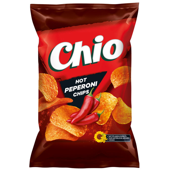 Chio Kartoffelchips Hot Peperoni