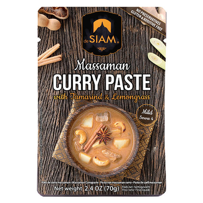 deSIAM Massaman Curry Paste