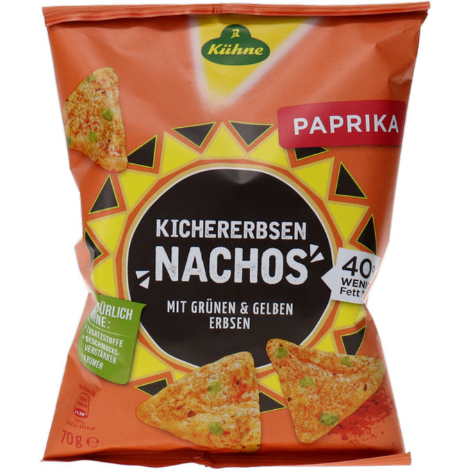 Kühne Kichererbsen Nachos Paprika