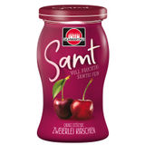 Mindestens haltbar bis: 04.05.2026 Schwartau Fruchtaufstrich Zweierlei Kirschen ohne Stücke