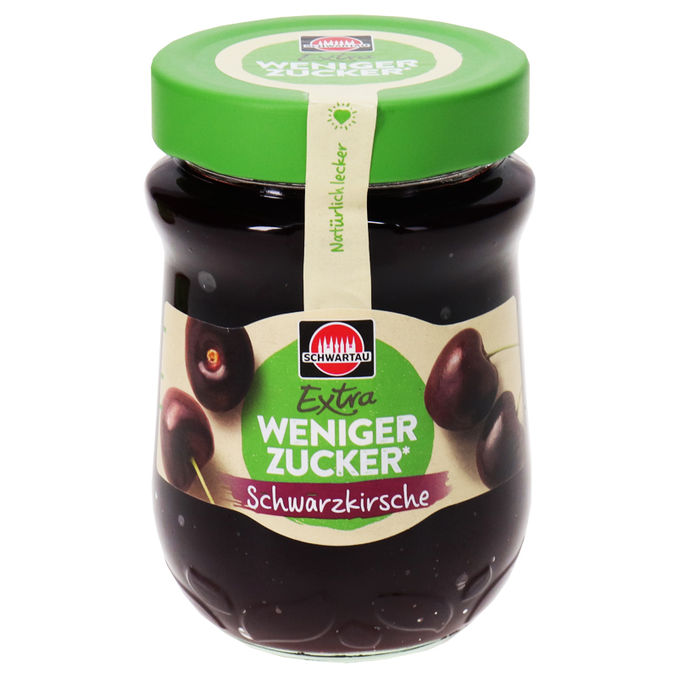 Schwartau Fruchtaufstrich Schwarzkirsche Weniger Zucker