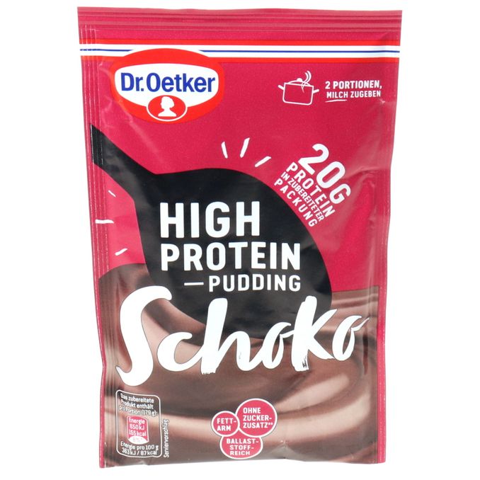 Dr. Oetker High Protein Pudding-Pulver Schoko
