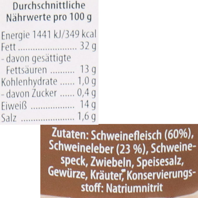 Müller's Leberwurst