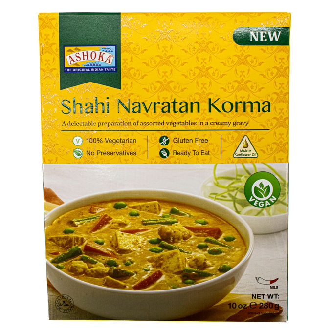 Ashoka Shahi Navratan Vegetable Korma 280g, 280g from Ashoka | Motatos
