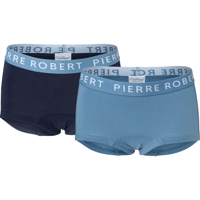 Pierre Robert Trosor Hipster Barn Blå Stl 134/140 5x 2-pack