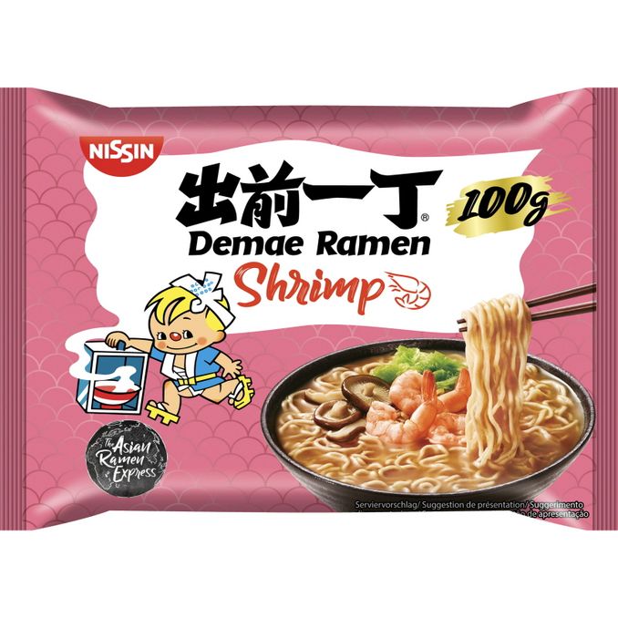 Nissin Instant Nudler Ramen Shrimp 