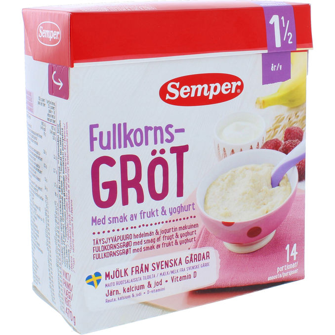 Semper m. Smag af Frugt & Yoghurt 470 g
