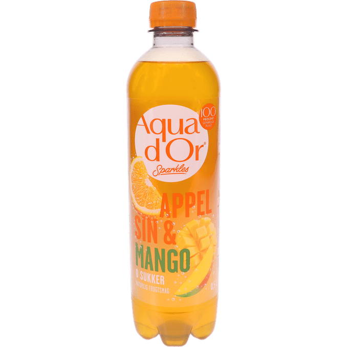 Aqua D'or Aqua d'or Sparkles Appelsin & Mango 0,5 L