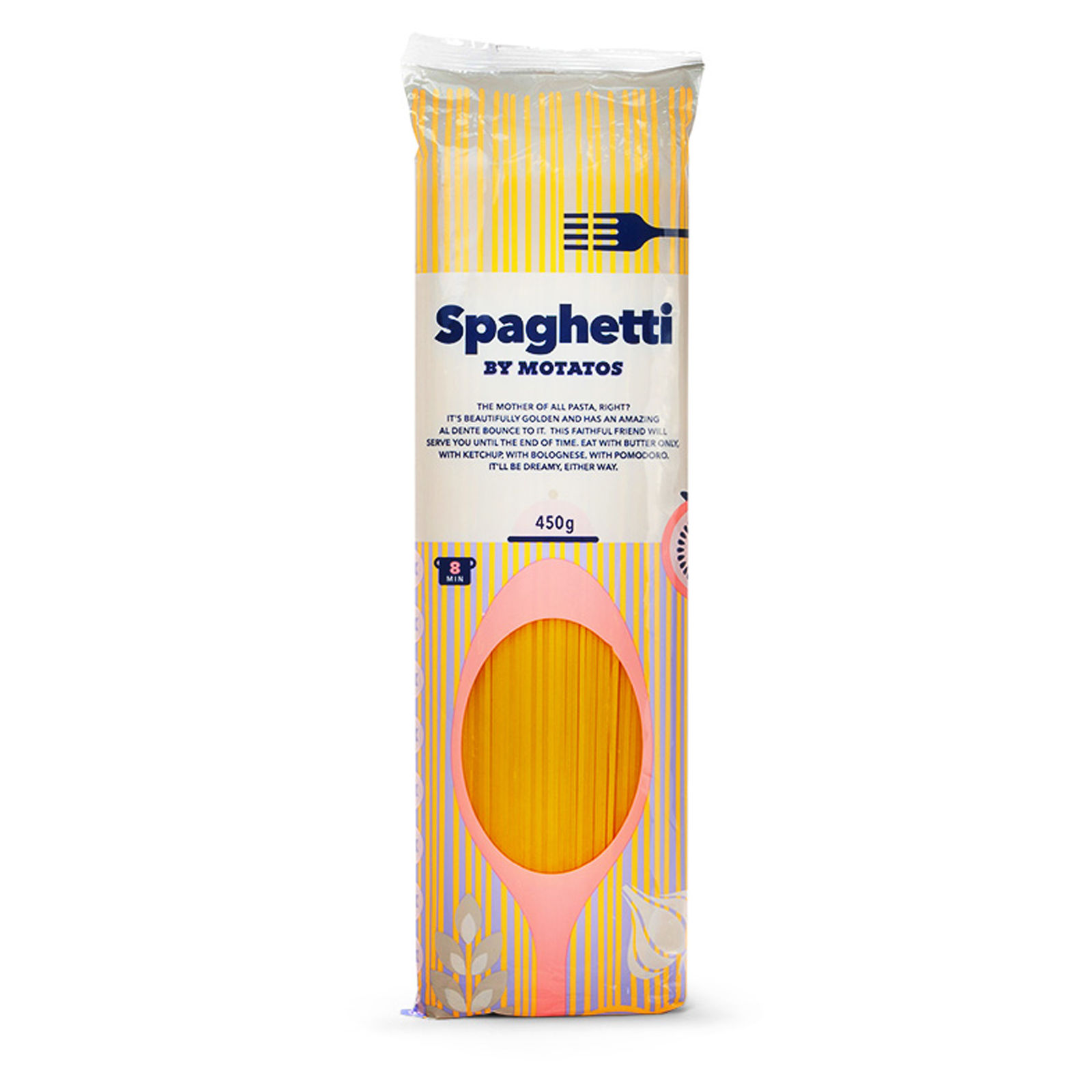 By Motatos Gratis zu deiner ersten Bestellung: Spaghetti by Motatos
