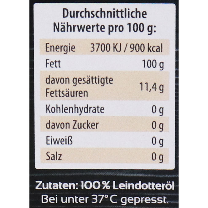 Hof-Manufaktur Kreiselmeyer Leindotteröl 