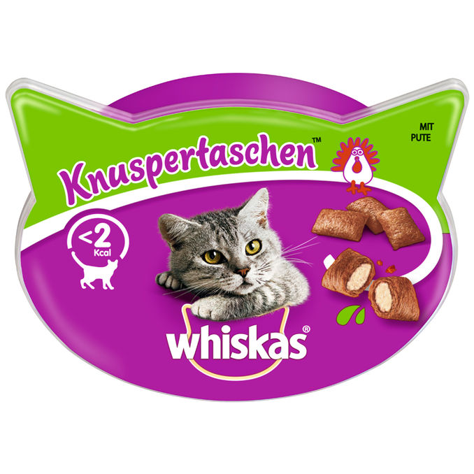 Whiskas Knuspertaschen mit Pute