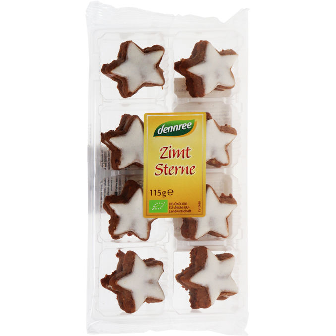 dennree BIO Zimtsterne