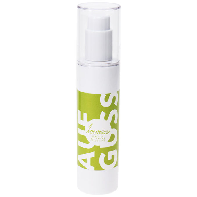 Loovara Gleitgel mit Matcha Aufguss
