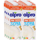 Alpro Sojadrink ungesüßt, 8er Pack