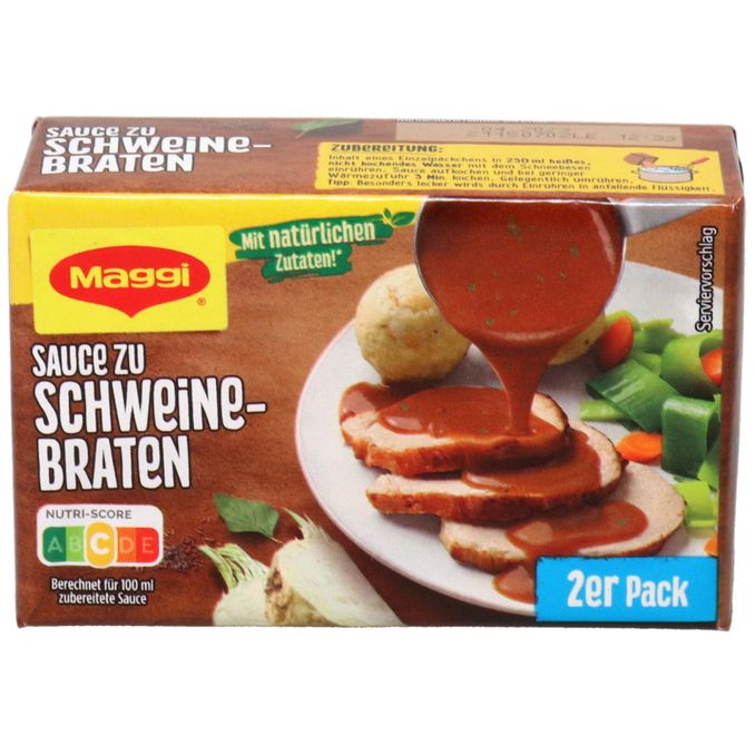 Maggi Sauce zu Schweinebraten, 2er Set