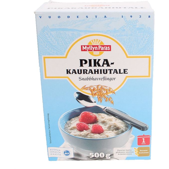 2 x Myllyn Paras Quick Oat Flakes 500 g