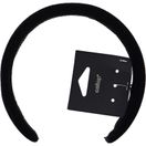 Cailap Cai Headband black velvet chunky 1pcs