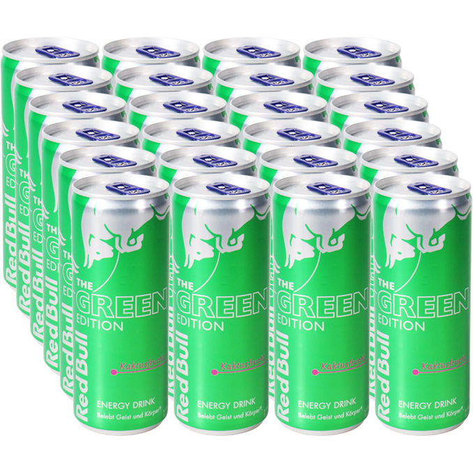 Red Bull Green Edition Kaktusfrucht, 24er Pack (EINWEG) zzgl. Pfand