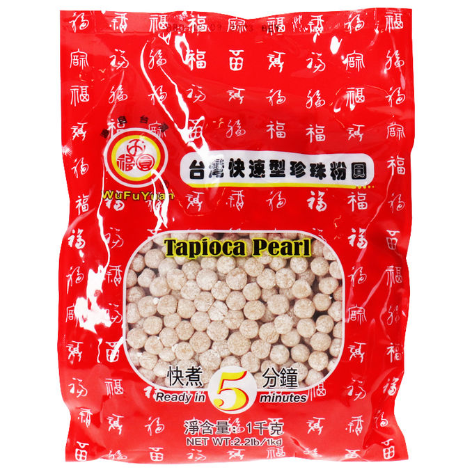Wu Fu Yuan Tapioka Perlen gold 