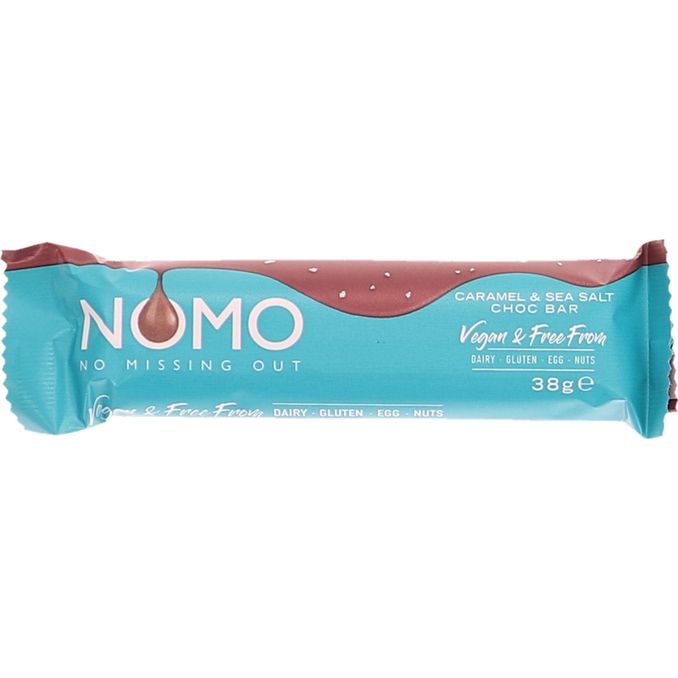 Nomo Chokladbar Sea Salt & Caramel