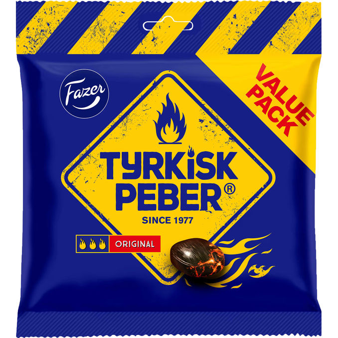 Fazer 4 x Tyrkisk Peber Original Value Pack 300g