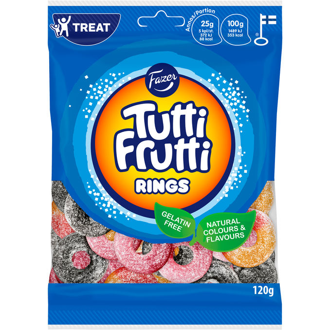 Fazer  Tutti Frutti Rings