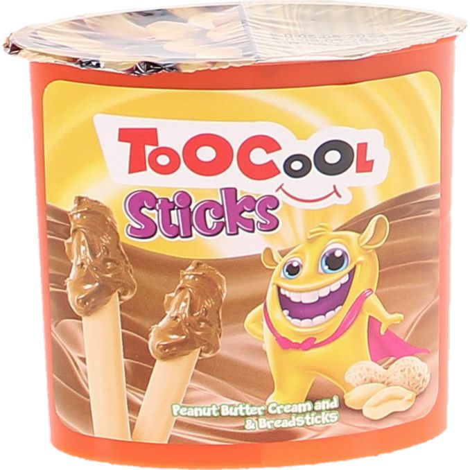 TooCool Brödpinnar Jordnötssmör