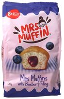 Mrs. Muffin Mini Muffins mit Blaubeerfüllung, 8er Pack