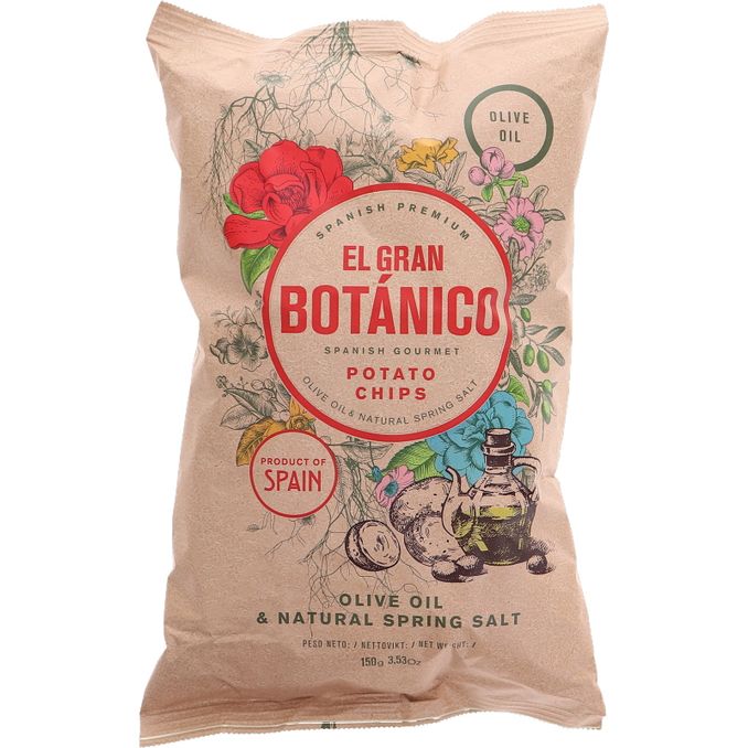 Läs mer om El Gran Botánico 2 x Chips Olive Oil & Salt
