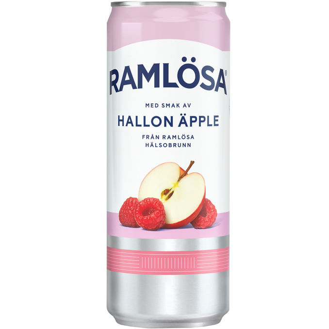 4 x Ramlösa Hallon Äpple