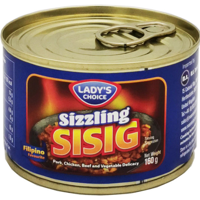 Ladys Choice Sizzling Sisig