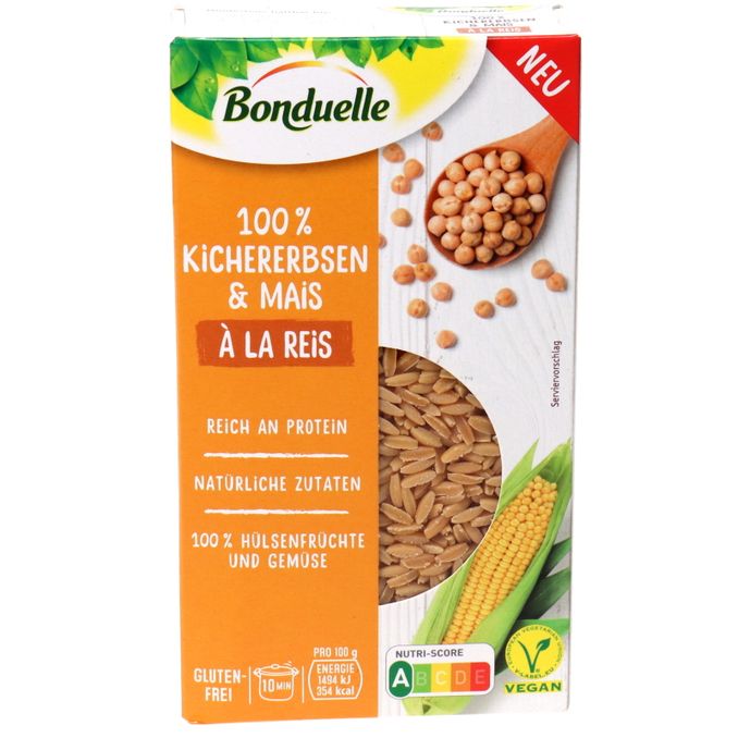 Bonduelle Kichererbsen & Mais Reis