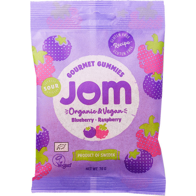 Jom 3 x Sour Blueberry & Raspberry