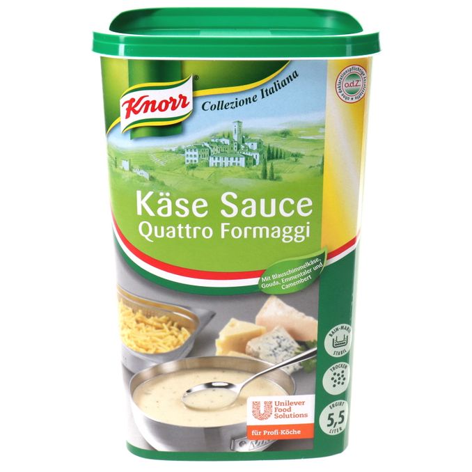 Käse Sauce Quattro Formaggi, 1000 Ml von Knorr Motatos