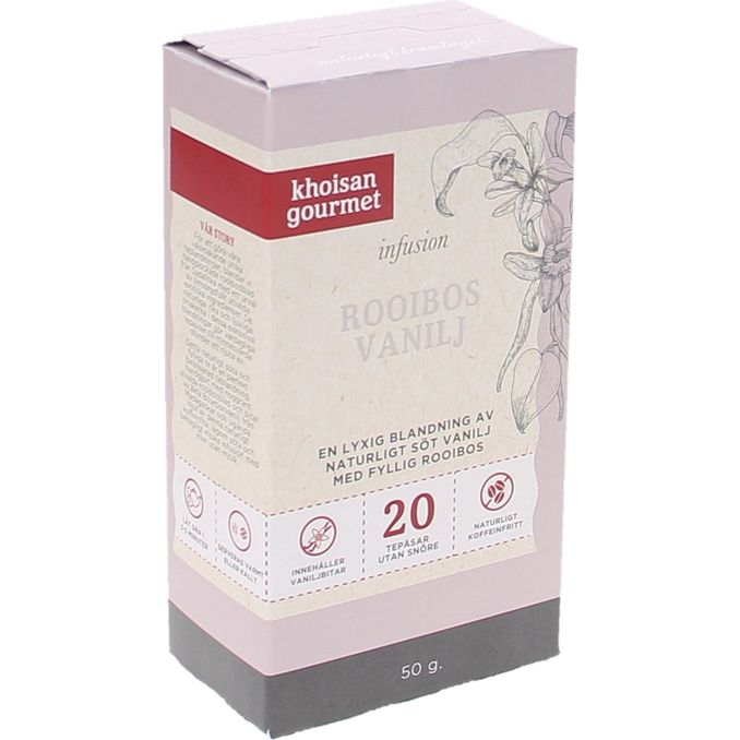 Khoisan Gourmet Rooibos te Vanille