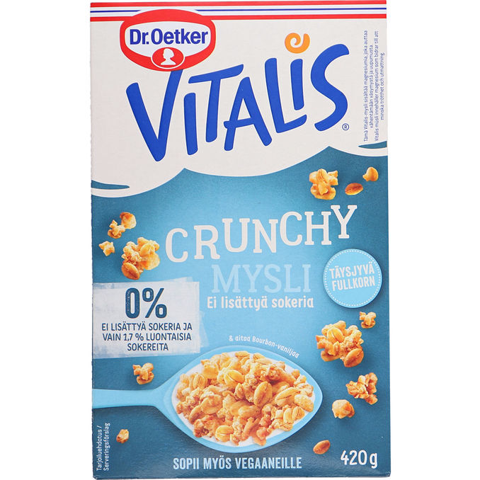 Vitalis Müsli Crunchy Sukkerfri