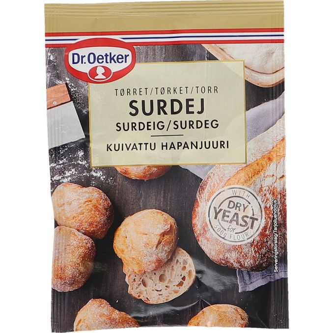 Dr. Oetker Tørret Surdej