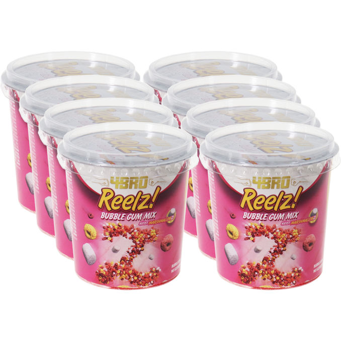 4Bro ReelZ! Bubble Gum Mix mit Marshmallows, 8er Pack