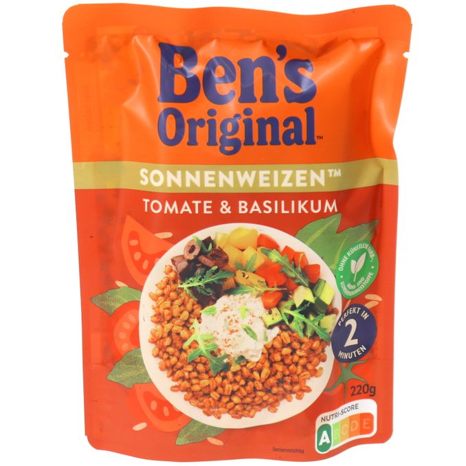 Ben's Original Express Sonnenweizen Tomate & Basilikum