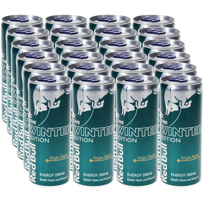 Red Bull Winter Edition Feige & Apfel, 24er Pack (EINWEG) zzgl. Pfand